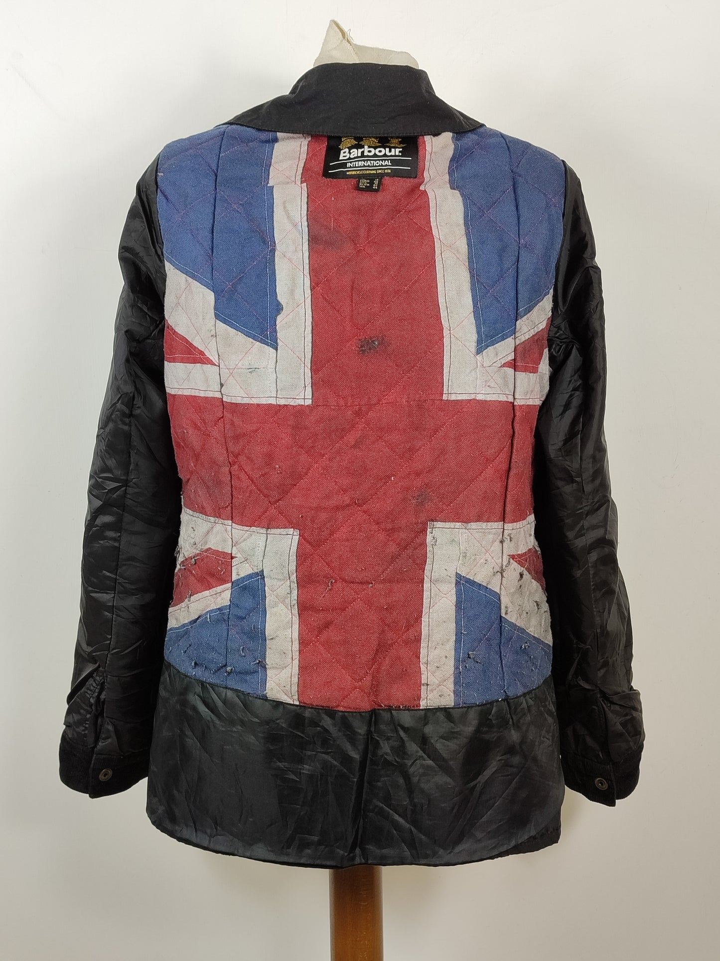 Giacca Barbour International Nero Donna Medium UK14  -Lady International Black Jacket UK14 Size M