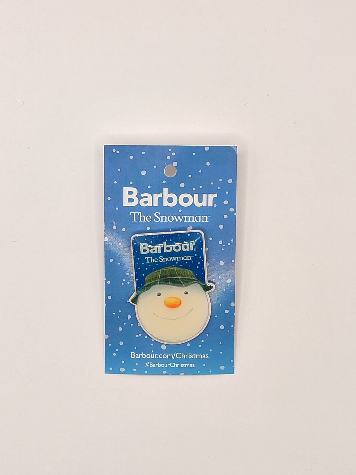 Spilla Barbour Pupazzo di Neve - Snowman Barbour Pin