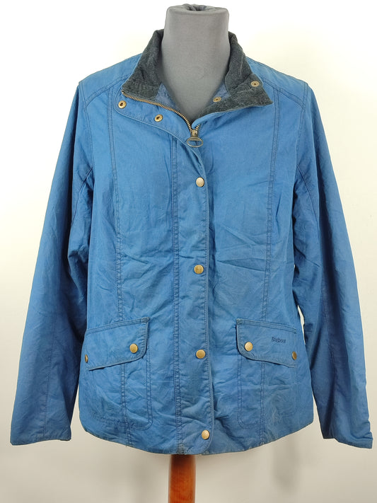 Giacca Barbour Blu Cerata Unisex tg.46 Indigo Winter Ferndown waxed jacket Size UK16