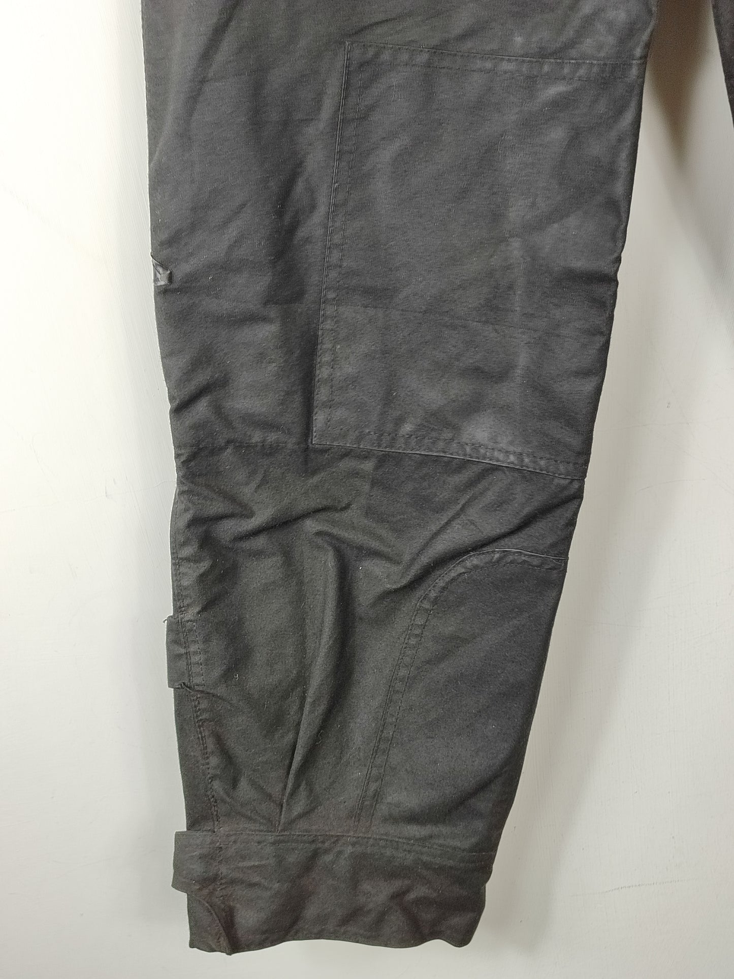 Pantaloni Barbour International cerati nero W38/97 cm Wax motorcycle black A8 trousers