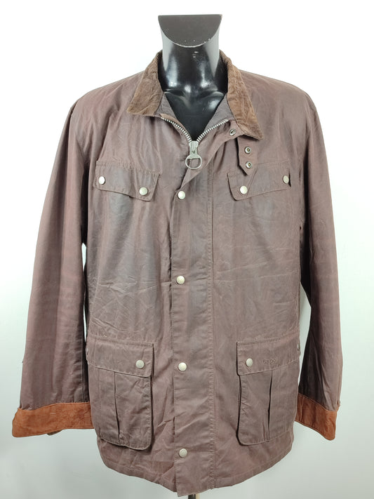 Giacca Barbour International Uomo Duke Marrone XXL - Man Brown Duke wax Jacket Size XXL