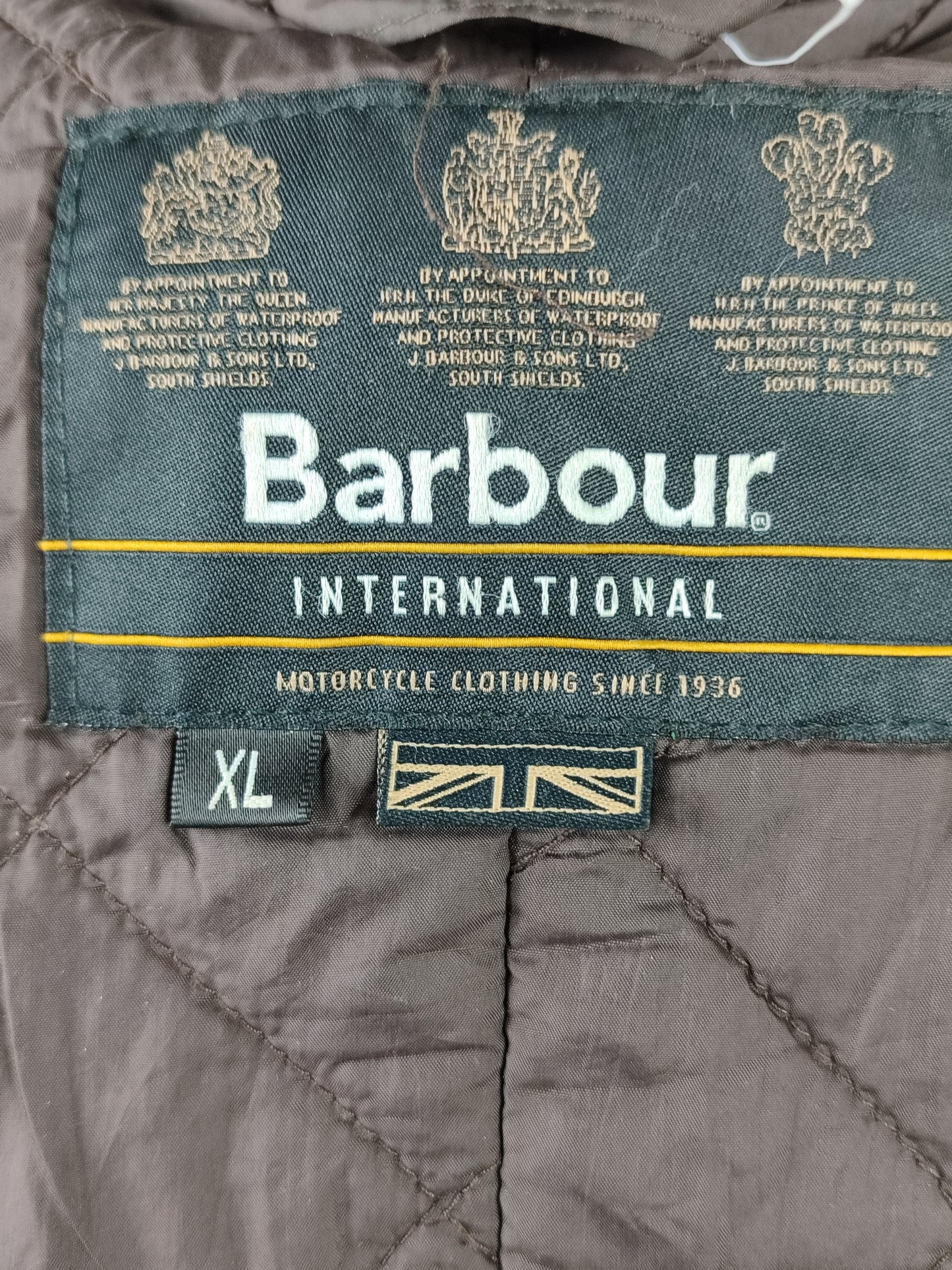 Giacca Barbour International Uomo Duke Marrone XL - Man Brown Duke wax Jacket Size XL