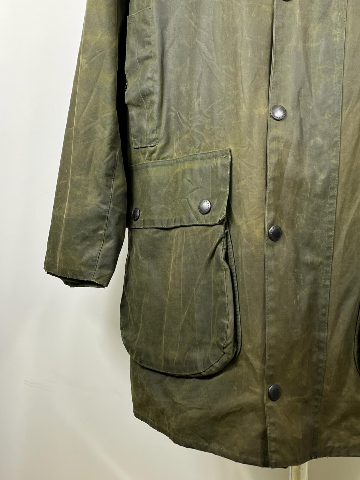 Giacca Barbour Vintage Northumbria C44/112cm-Green Northumbria Wax