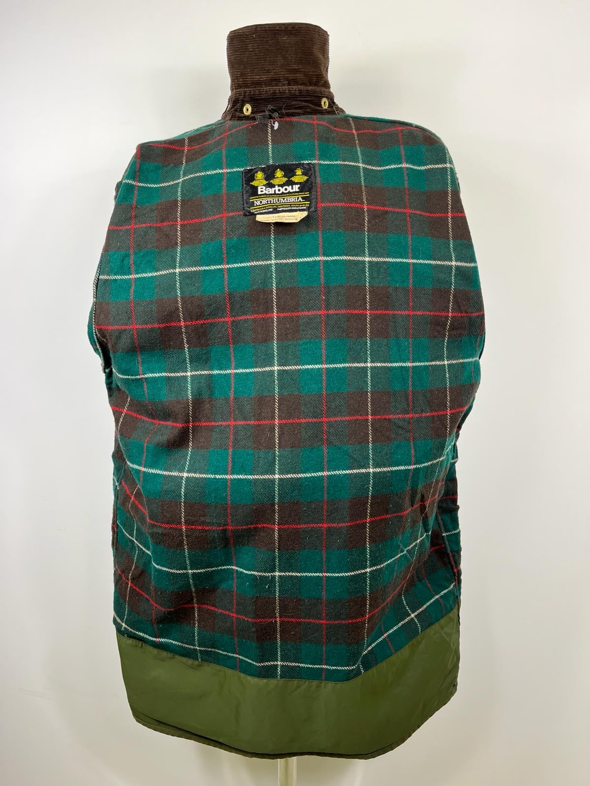 Giacca Barbour Vintage Northumbria C44/112cm-Green Northumbria Wax