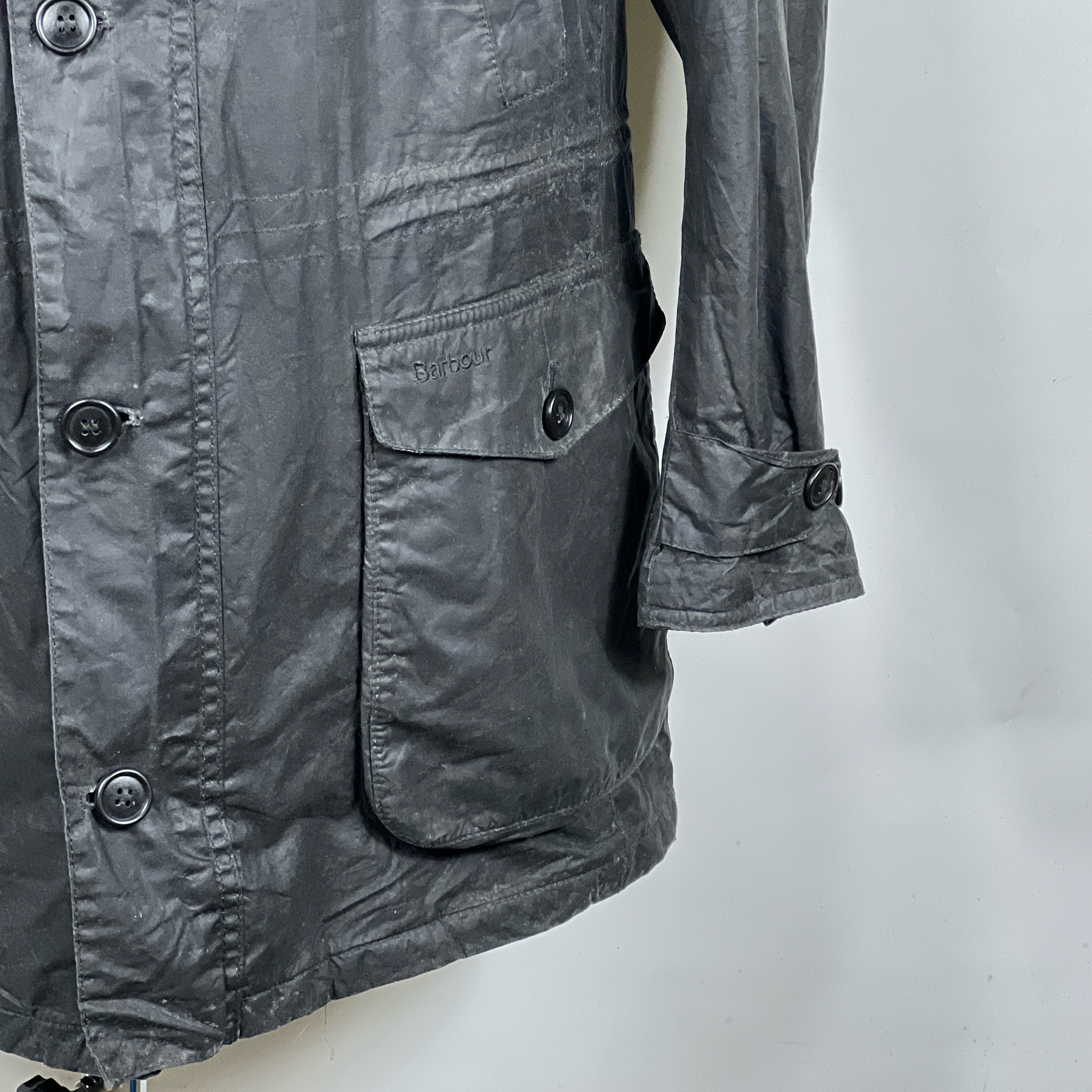 Barbour crieff top waxed cotton jacket