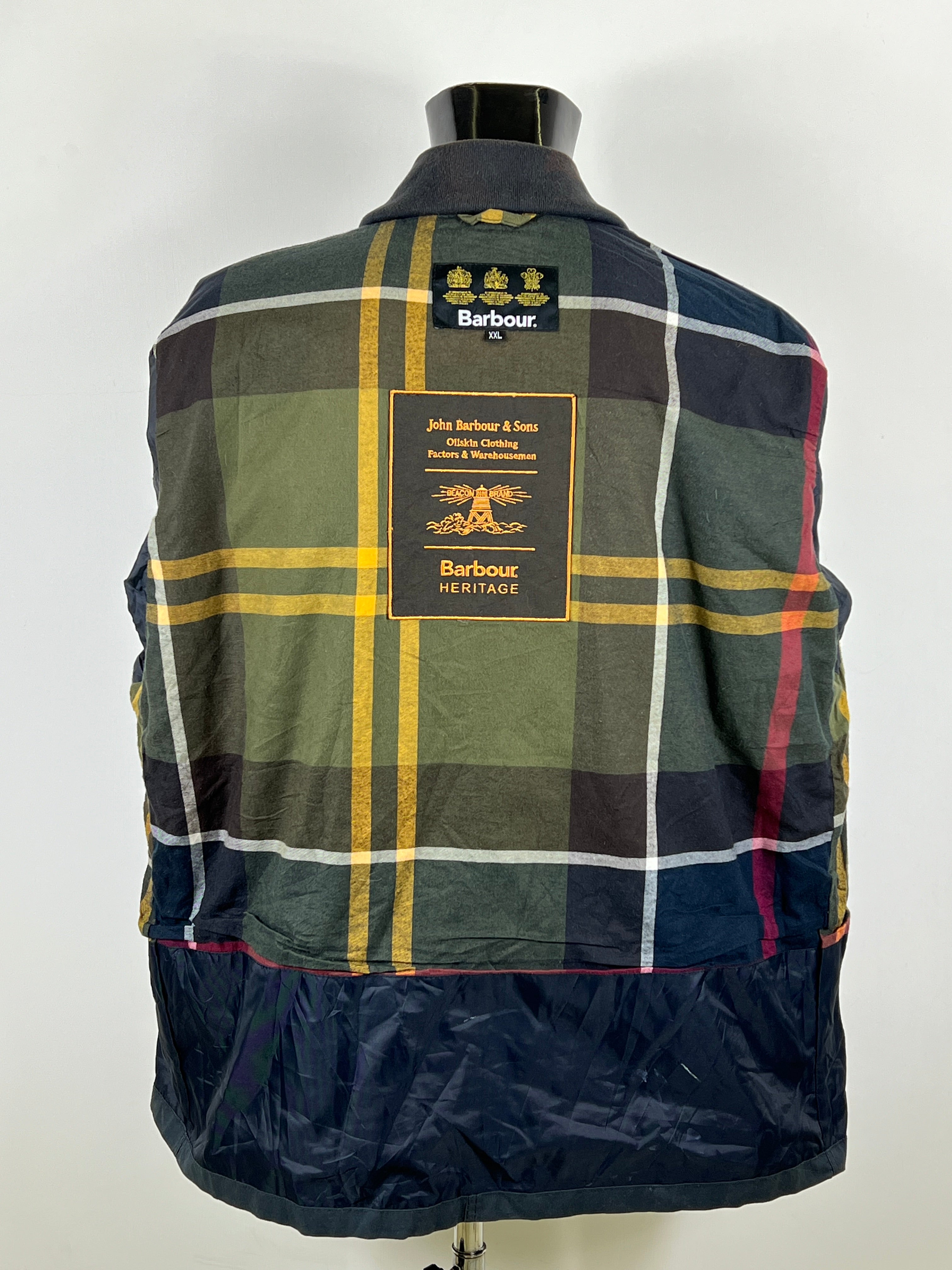 Barbour heritage ash wax hot sale jacket