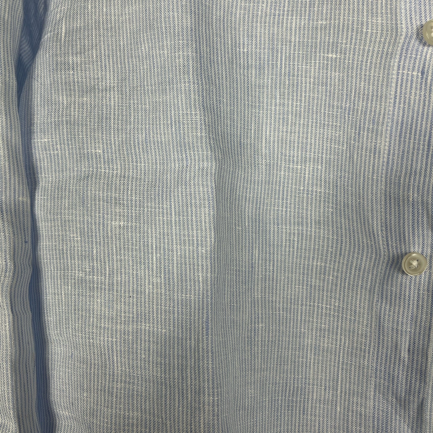 Camicia a righe slim fit in lino collo alla coreana modello Dexter by B.D. BAGGIES