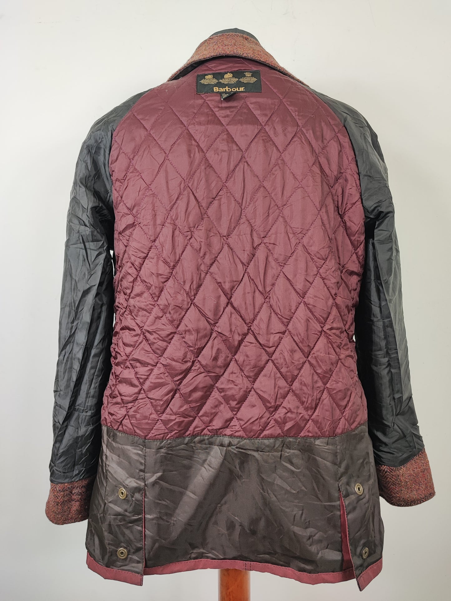 Giacca Barbour da donna cerata rossa Templates Uk10 Small -Lady Wax Templates Jacket size Uk10 S