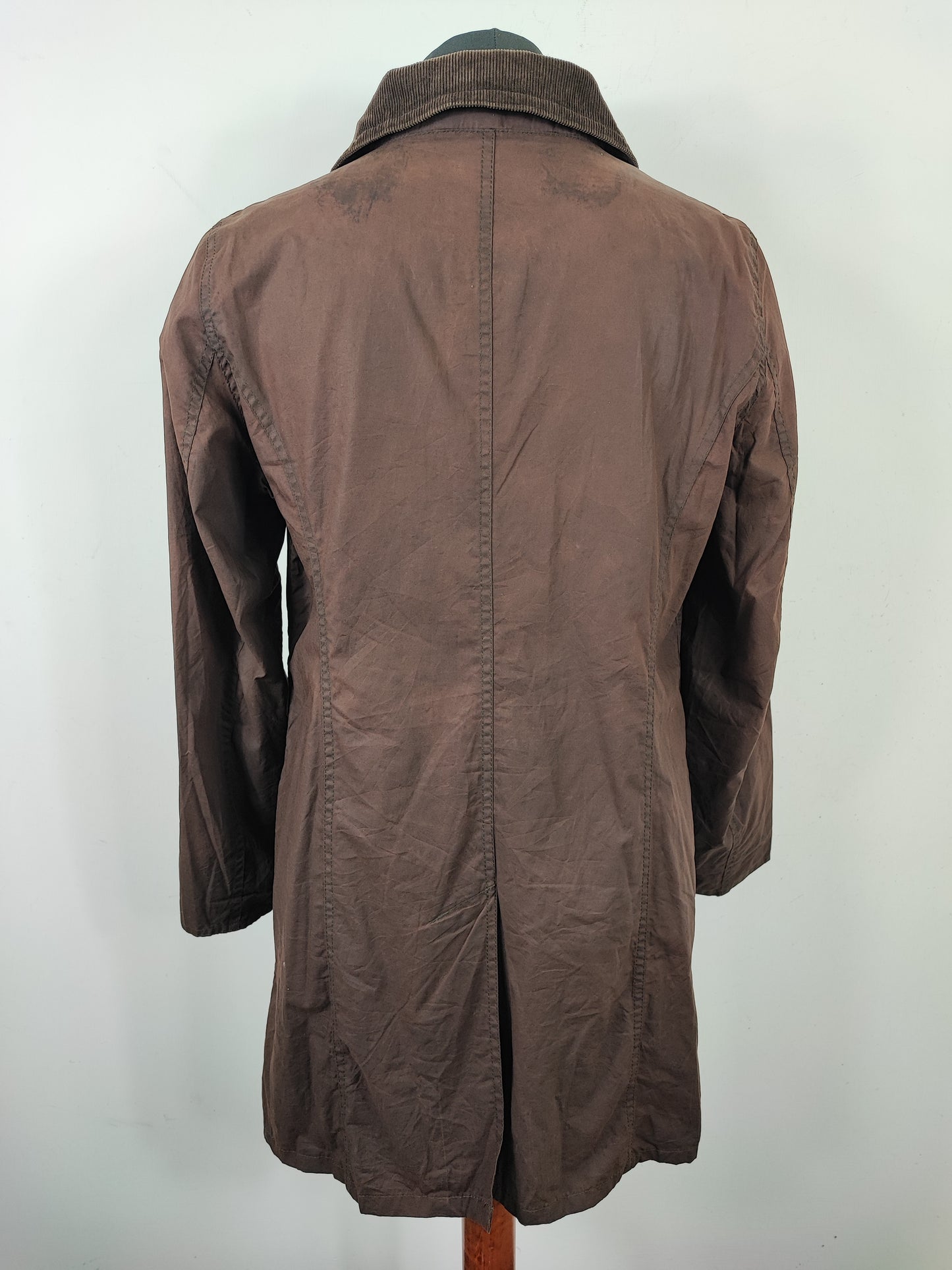 Giacca  Barbour donna Marrone UK14 Medium Brown Lady Wax Flyweight Jacket Size UK14