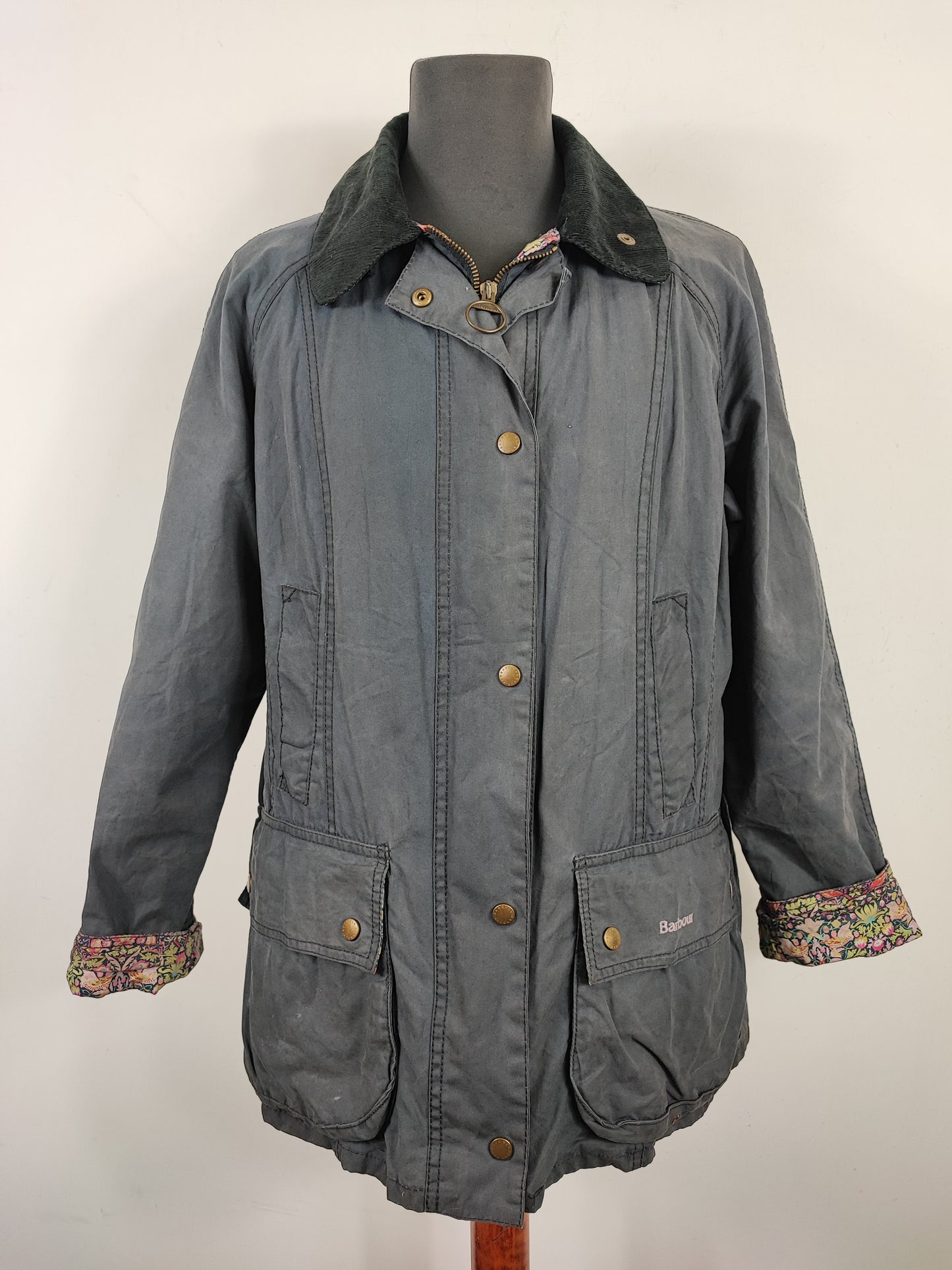 Giacca Barbour Liberty Beadnell blu UK14 medium - Navy Liberty Beadnell UK14 tg.44