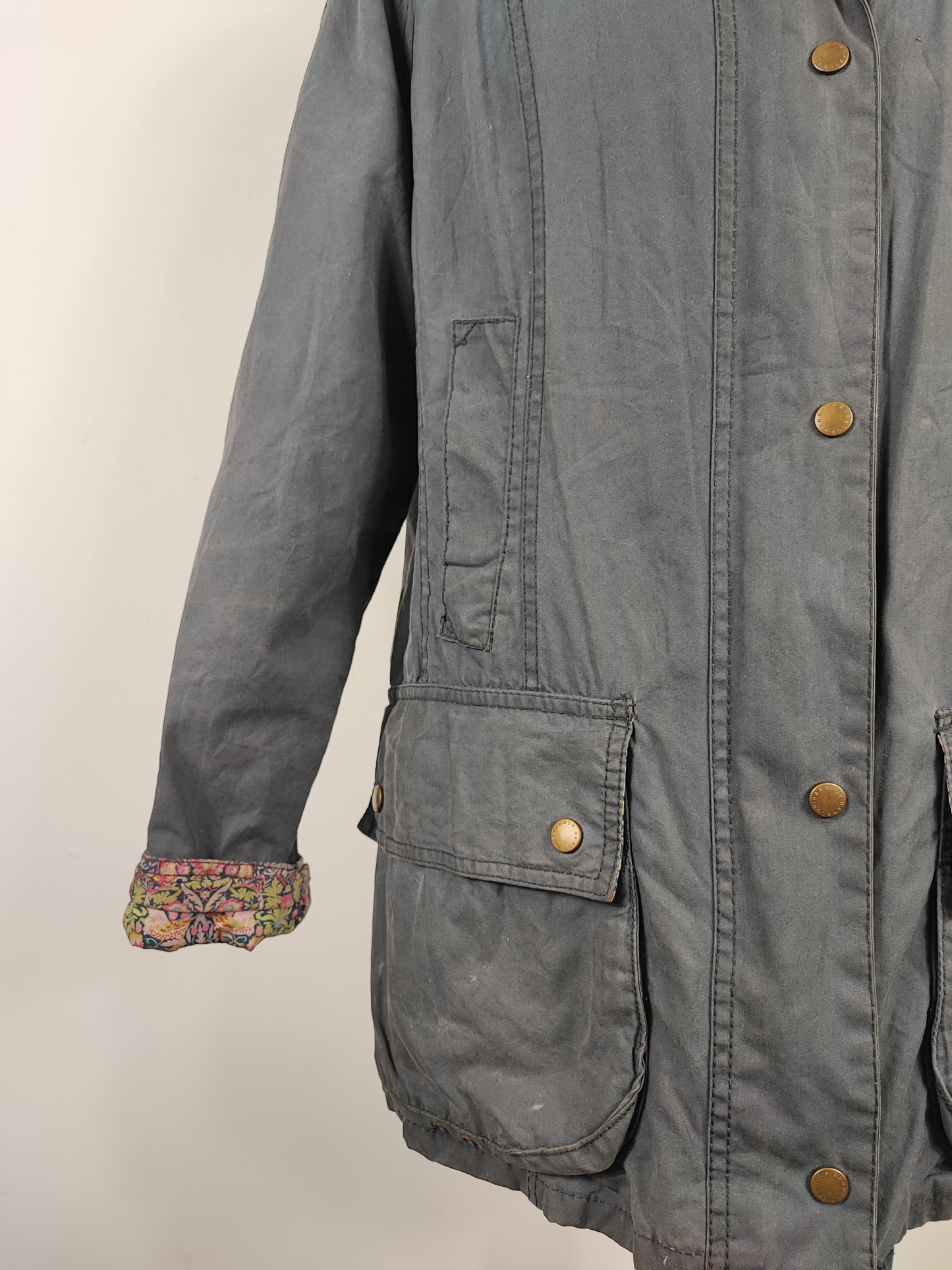 Giacca Barbour Liberty Beadnell blu UK14 medium - Navy Liberty Beadnell UK14 tg.44