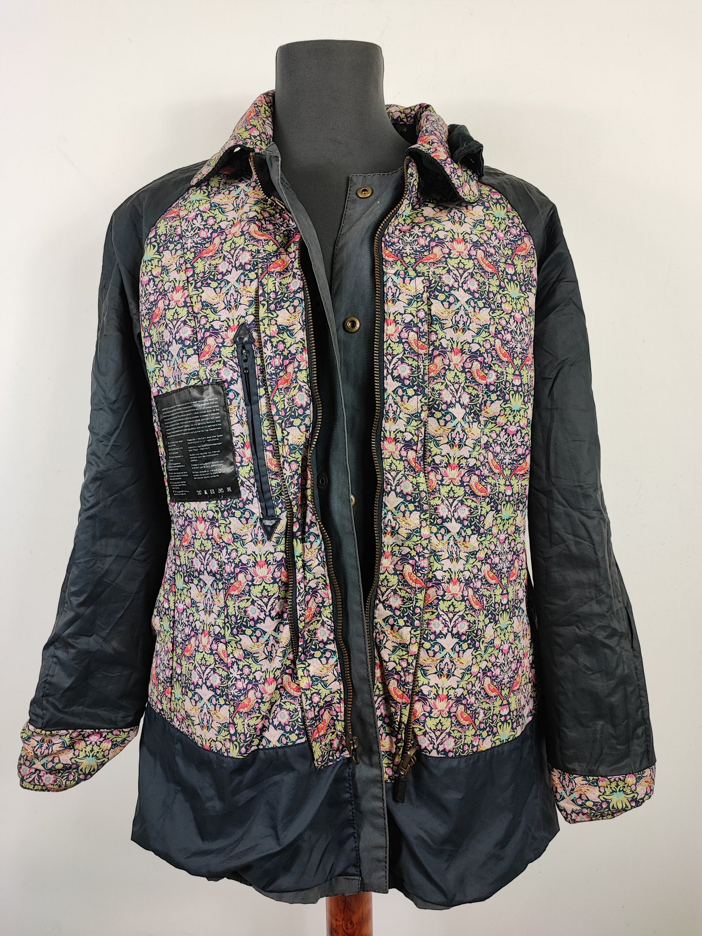 Giacca Barbour Liberty Beadnell blu UK14 medium - Navy Liberty Beadnell UK14 tg.44