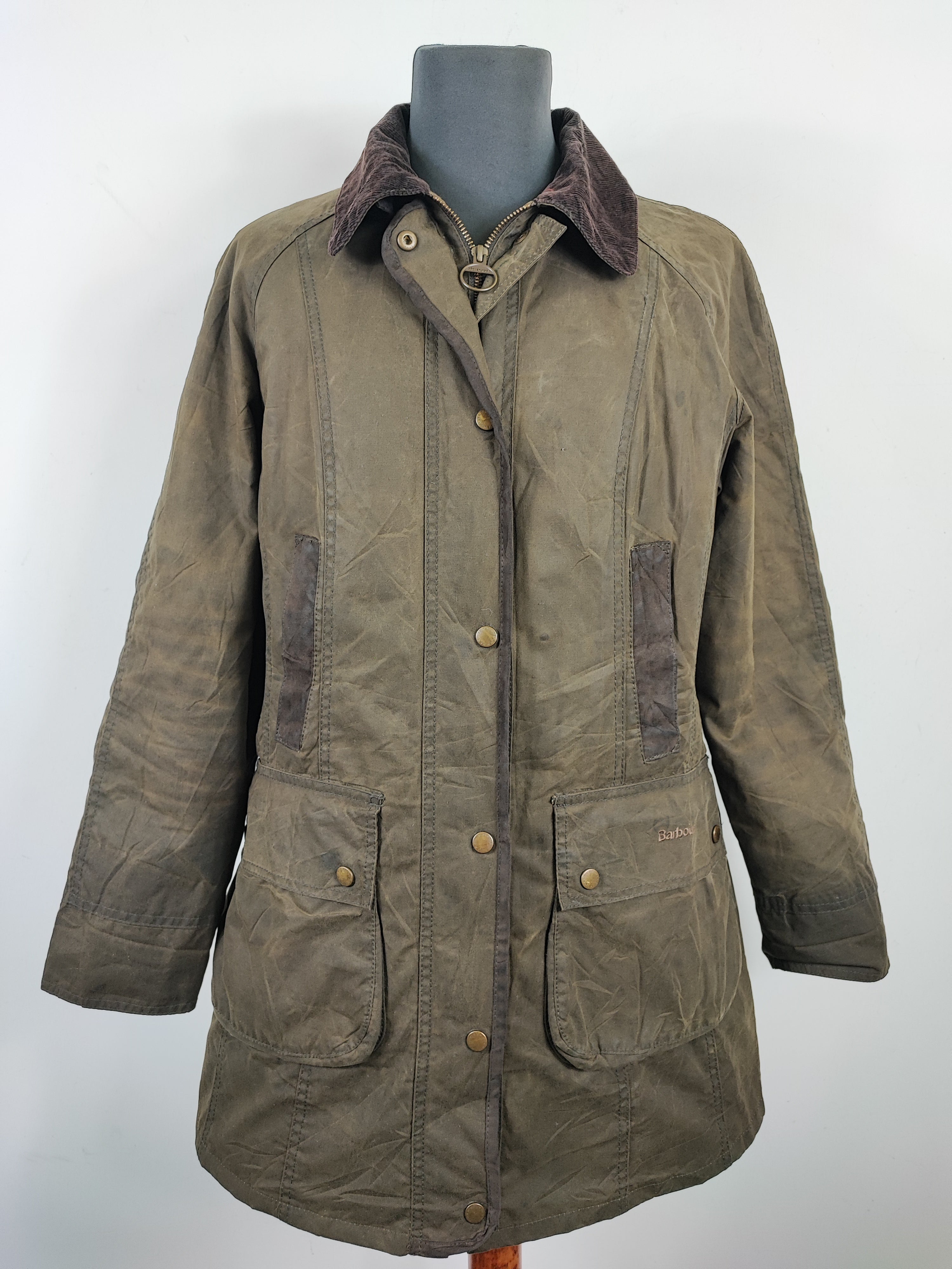 Giacca Barbour Bower Wax Jacket verde Uk14 tg.42 44 ita Bower Wax Ja Shop In London