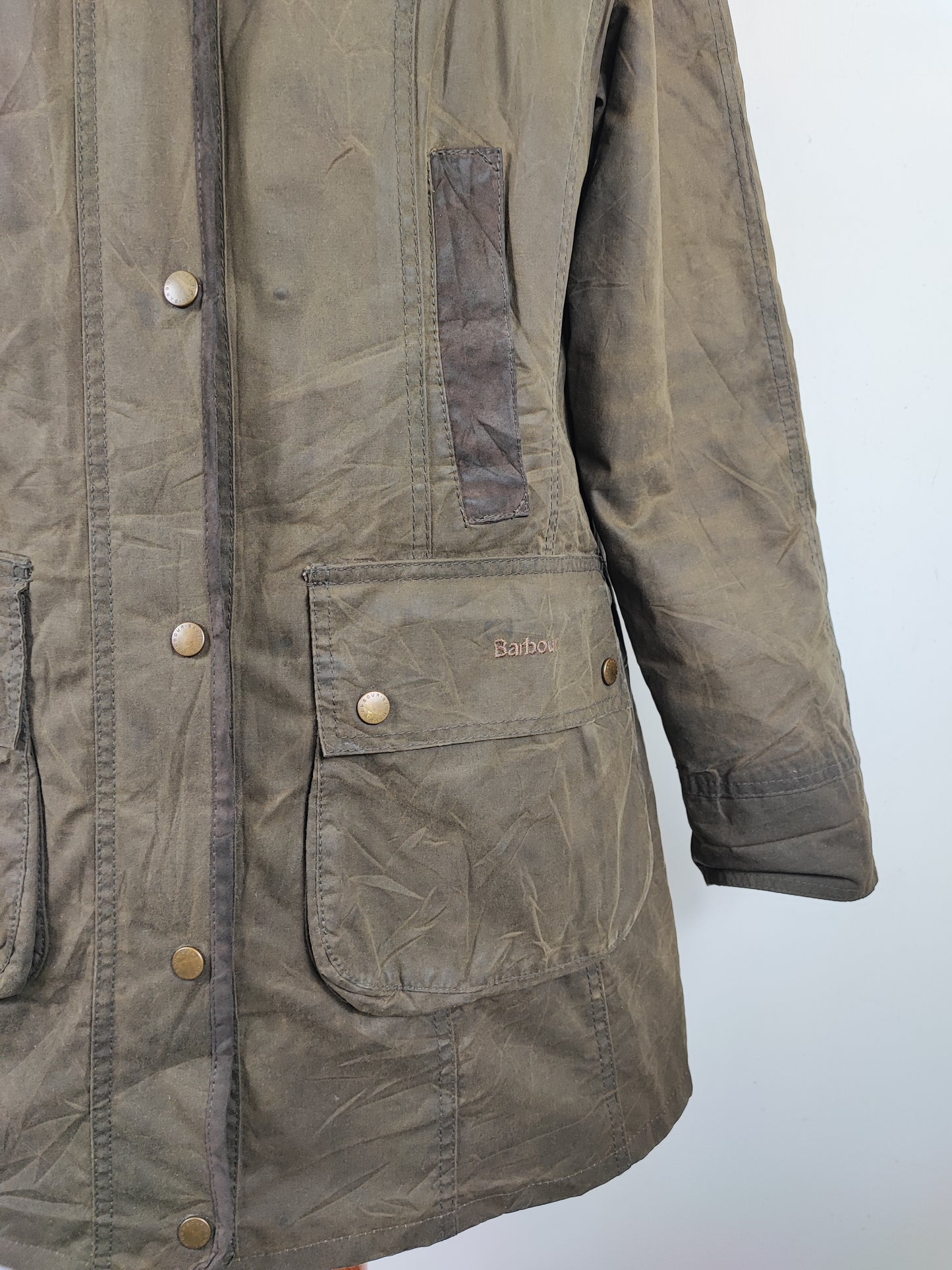 Giacca Barbour Bower Wax Jacket verde Uk14 tg.42/44 ita - Bower Wax Jacket Green size Uk14