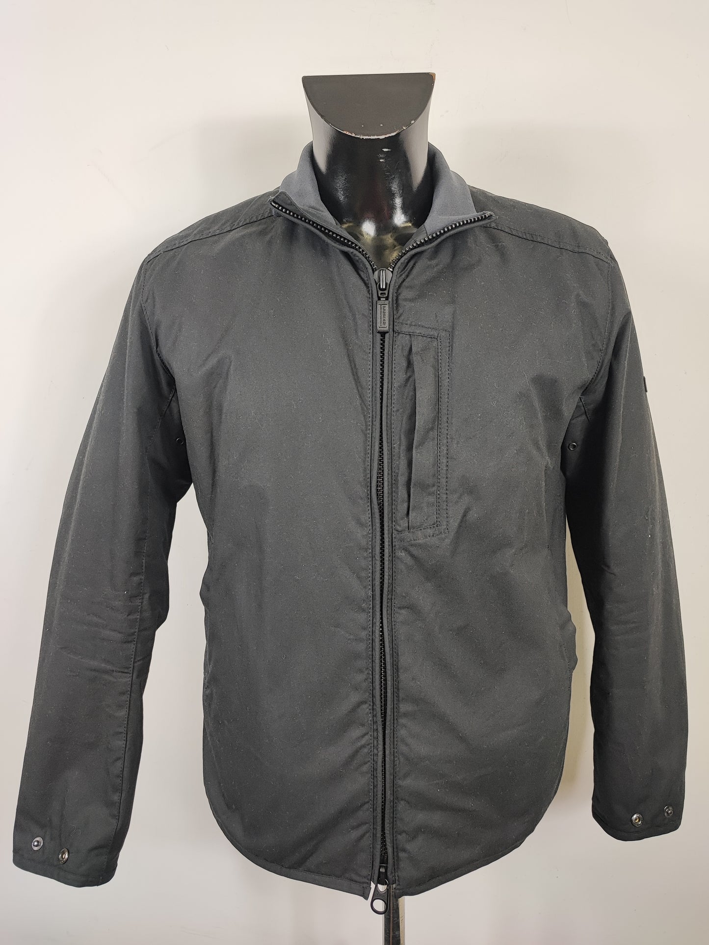 Barbour da Uomo Nero Small cerato Man Black waxed Darley Jacket Size Small