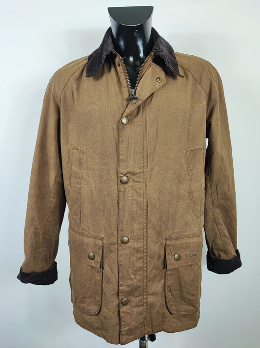 Giacca Barbour cerata Ashby Beige Medium -  Man Waxed Beige Ashby Jacket size Medium