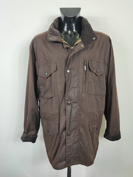 Barbour Giacca da uomo Sapper marrone XL Man Flyweight Brown Sapper Jacket Size XL