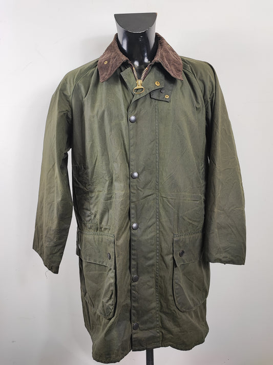 Giacca Barbour Gamefair Verde Vintage Cerata C40/102 cm Medium - Green wax Gamefair jacket size Medium