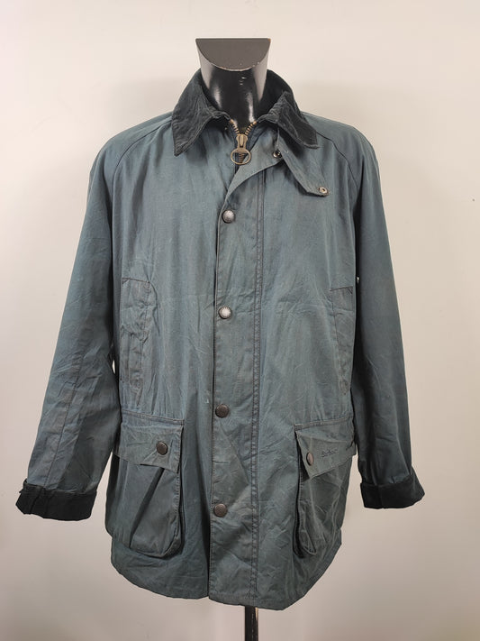 Giacca Barbour cerata Ashby Blu Xlarge -  Man Waxed Navy Ashby Jacket size Xlarge