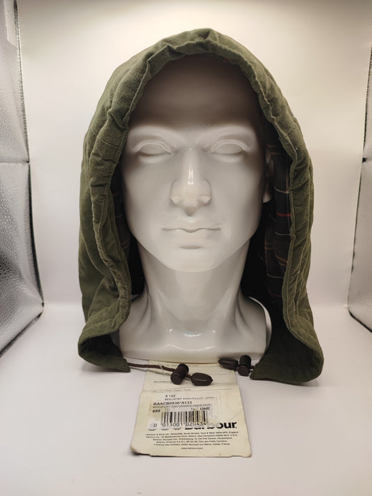 Cappuccio Barbour verde per Beaufort Endurance - A133 Green Beaufort Endurance hood