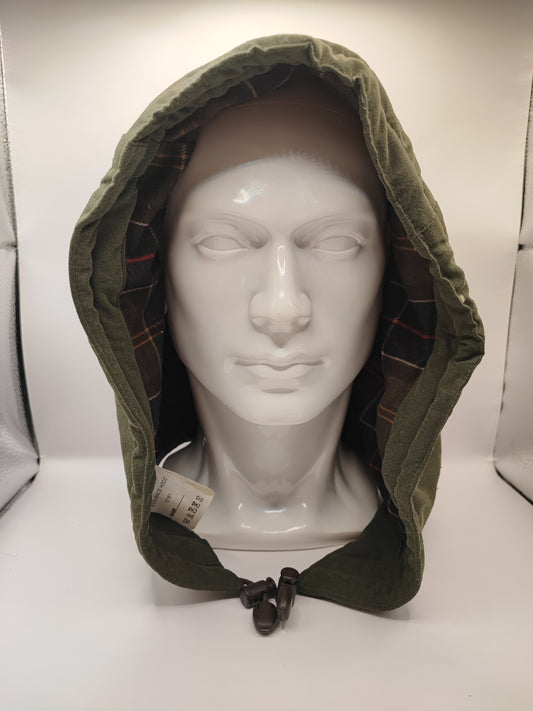 Cappuccio Barbour verde per Beaufort Endurance - A133 Green Beaufort Endurance hood