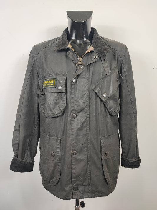 Giacca Barbour International Trials Medium- Man Black International Trials Jacket Size M