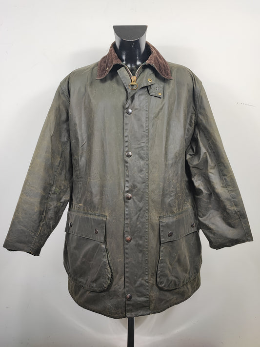 Giacca Barbour Vintage Northumbria C44/112cm-Man Green Vintage Northumbria Jacket size l/xl