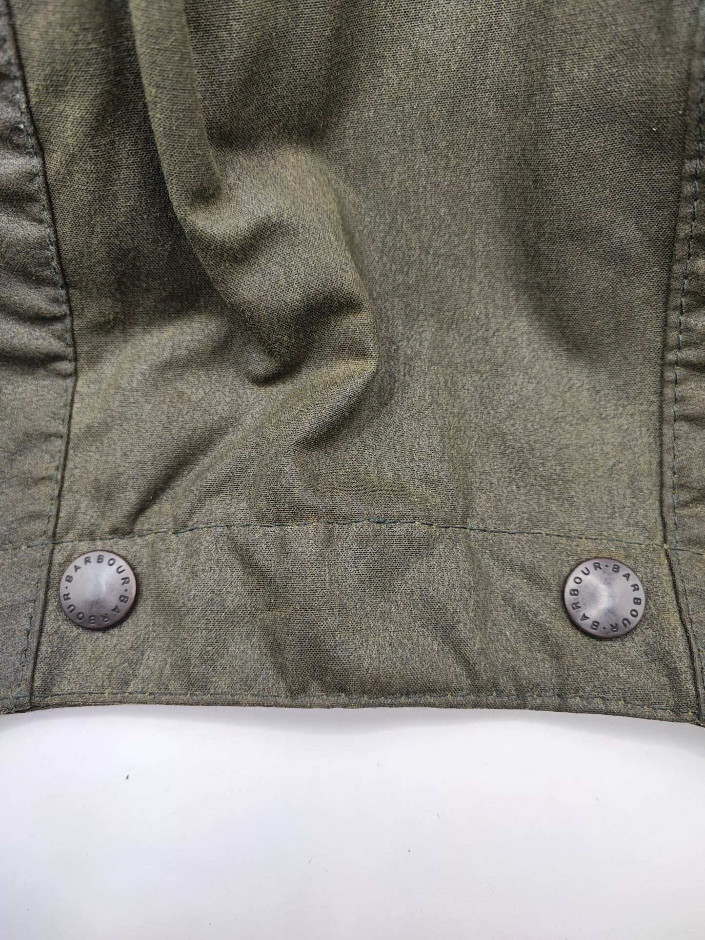 RARO Cappuccio Barbour vintage verde per Northumbria cerato Taglia Unica -Rare Northumbria Hood A410