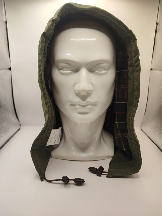 Cappuccio Barbour verde per Beaufort Endurance - A133 Green Beaufort Endurance hood