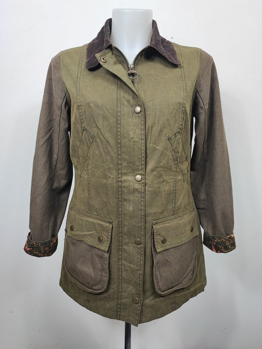 Giacca Barbour Donna Border Beadnell verde UK12 - Green Lady Border Beadnell jacket size Uk12 Medium