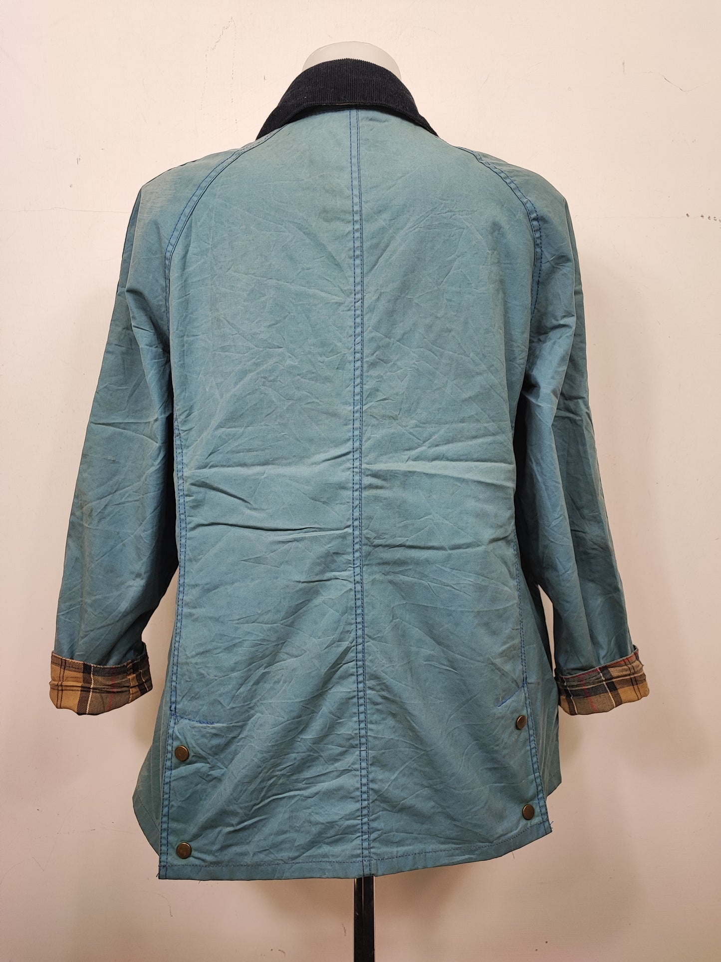 Giacca Barbour Donna Smu Beadnell azzurro UK16 - Blue Lady Smu Beadnell jacket size Uk16 Medium