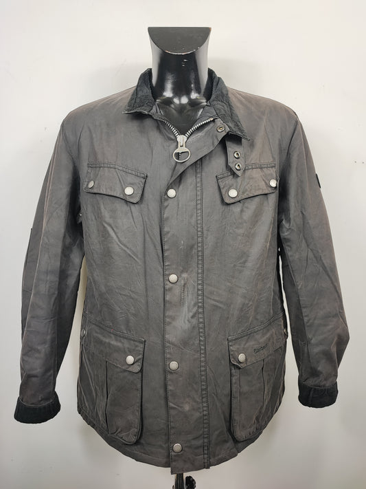 Giacca Barbour International Uomo Duke nero XLarge - Man black Duke wax Jacket Size XL