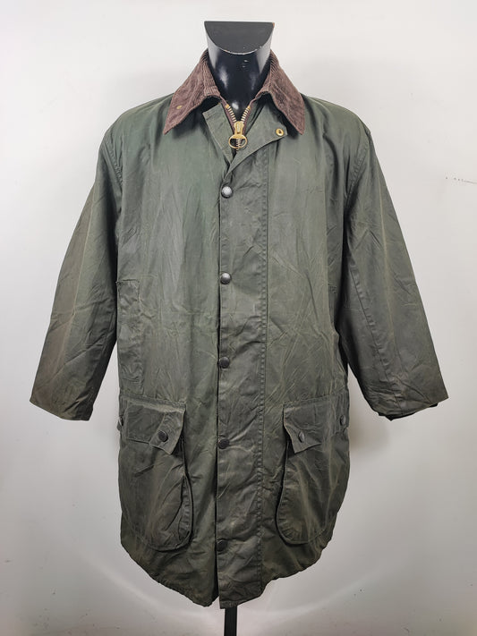 Barbour unisex Border verde cotone Cerato C40/102cm  Navy Border Coat Size Medium C40