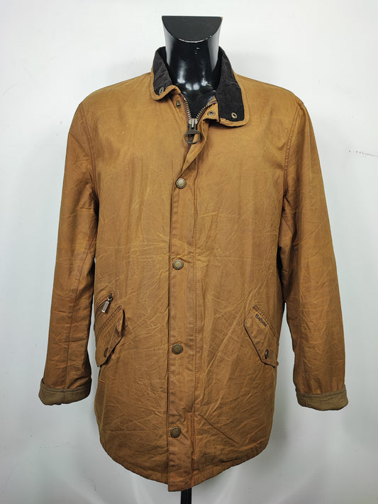 Giacca Barbour Beige cerata Wax Retail Prestbury XL - Man Wax Beige jacket size XL