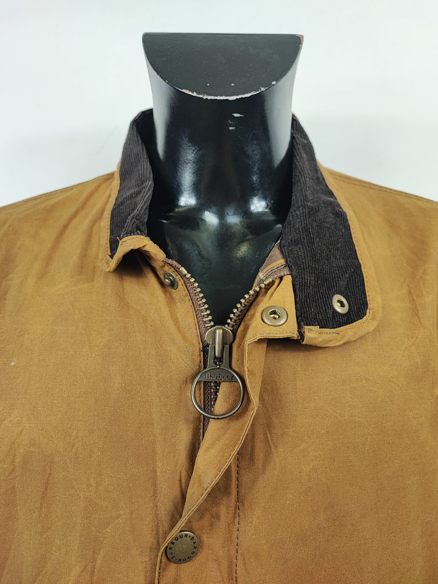 Giacca Barbour Beige cerata Wax Retail Prestbury XL - Man Wax Beige jacket size XL