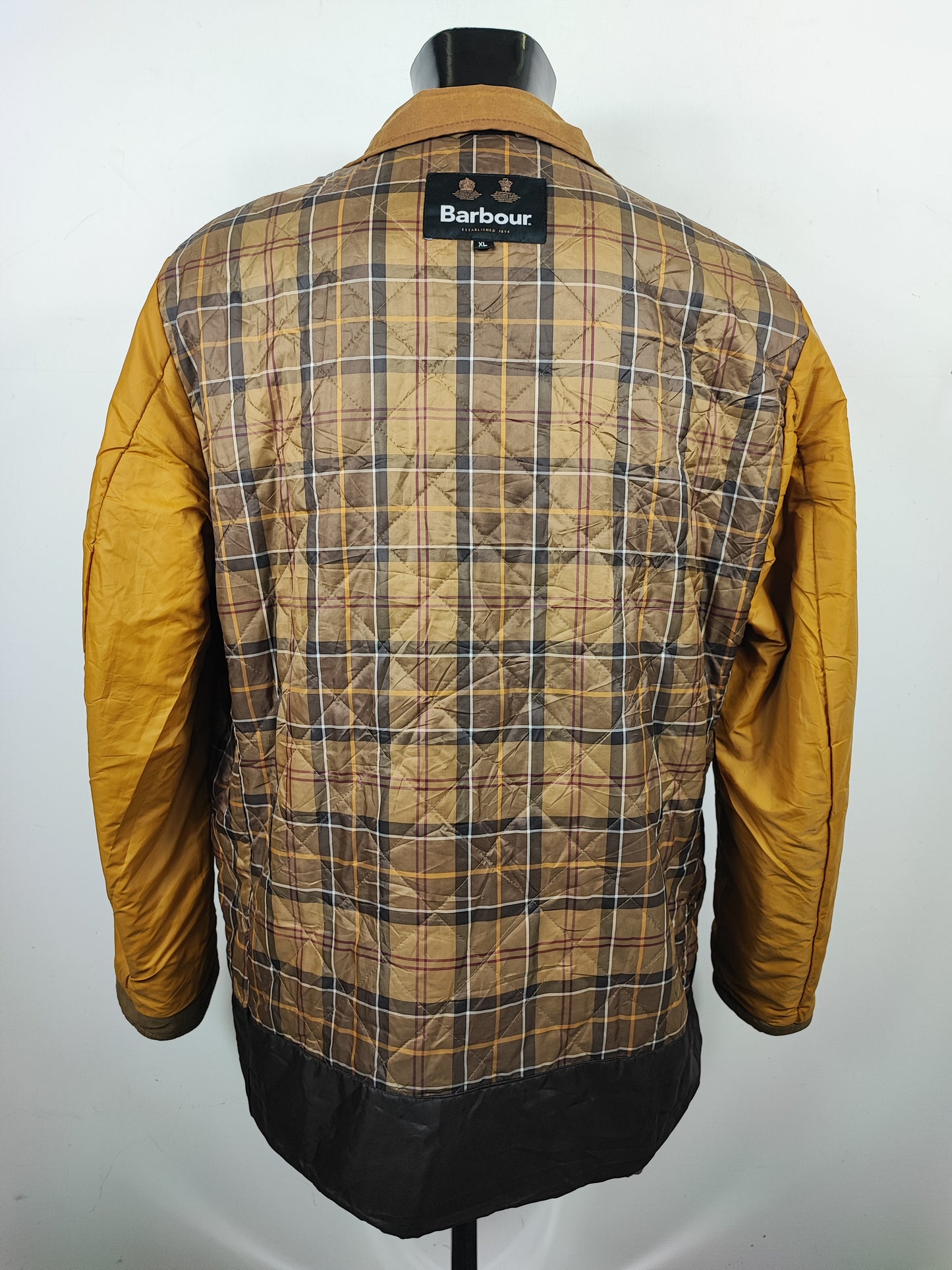 Giacca Barbour Beige cerata Wax Retail Prestbury XL - Man Wax Beige jacket size XL