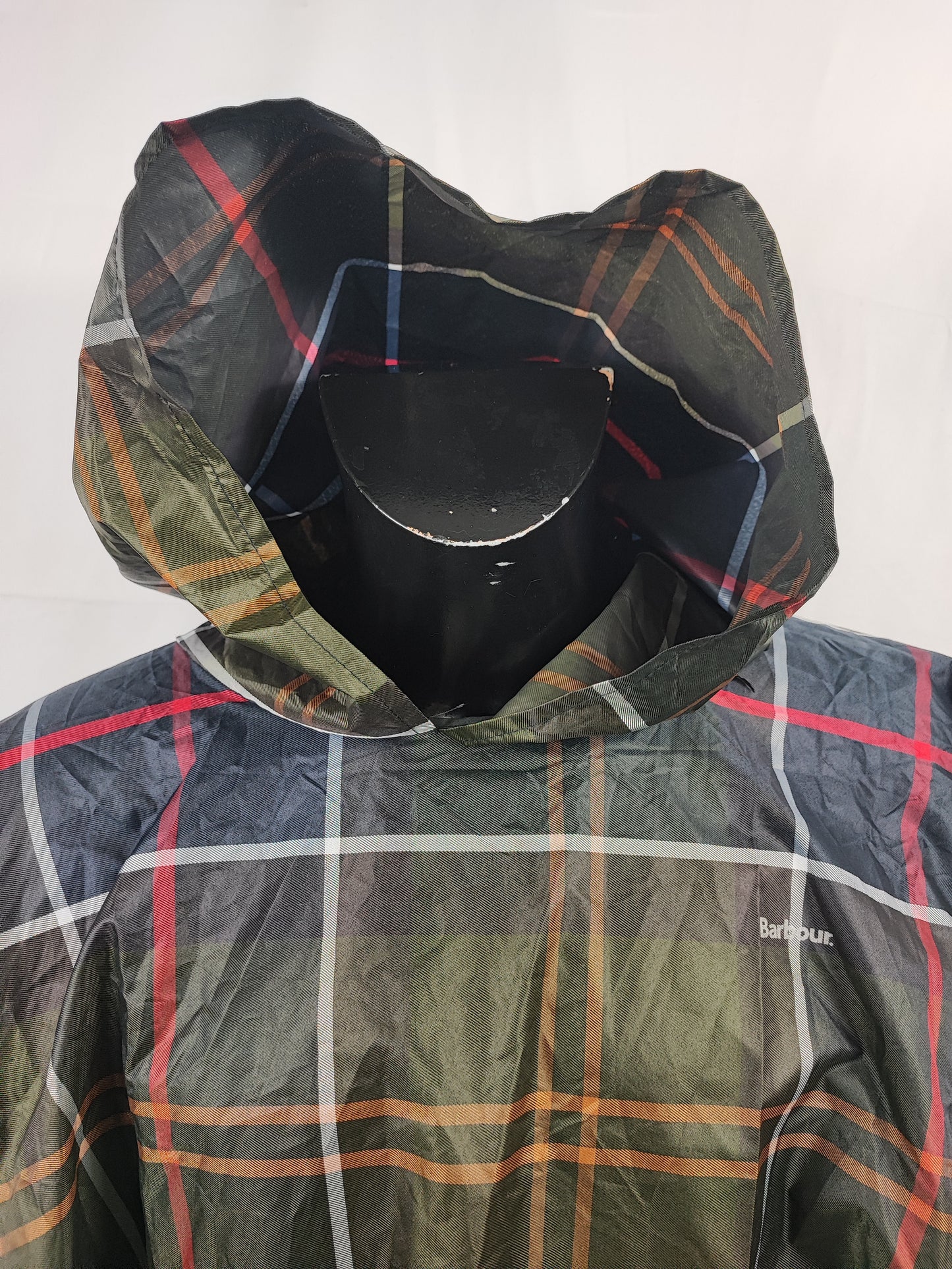 Poncho Barbour in tartan unisex - Barbour Tartan showerproof poncho unisex