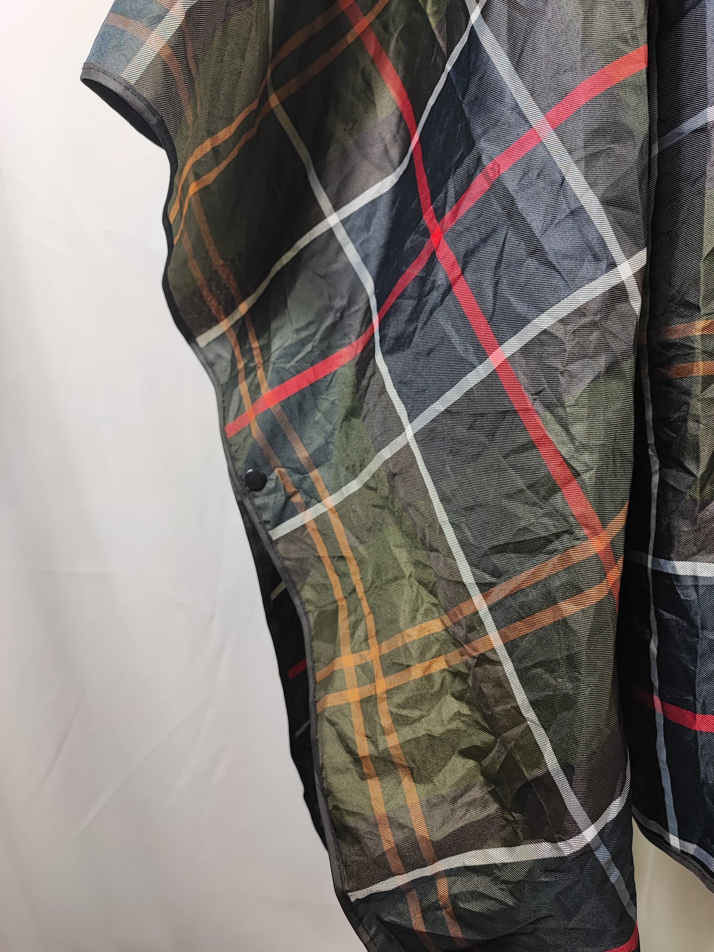 Poncho Barbour in tartan unisex - Barbour Tartan showerproof poncho unisex