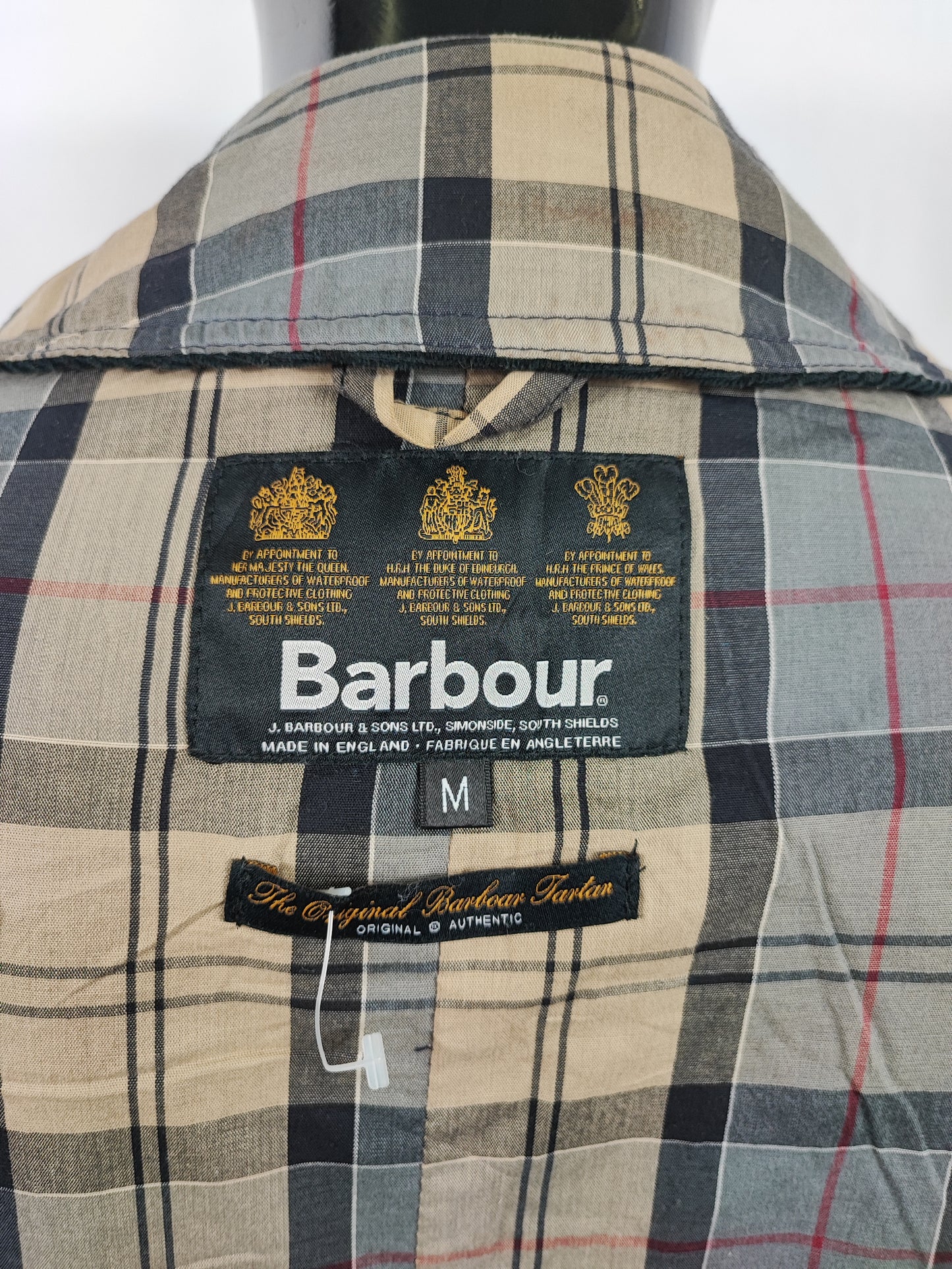 Trench Barbour uomo Merton blu Medium cerato - Man Merton Navy Flyweight Trench size Medium