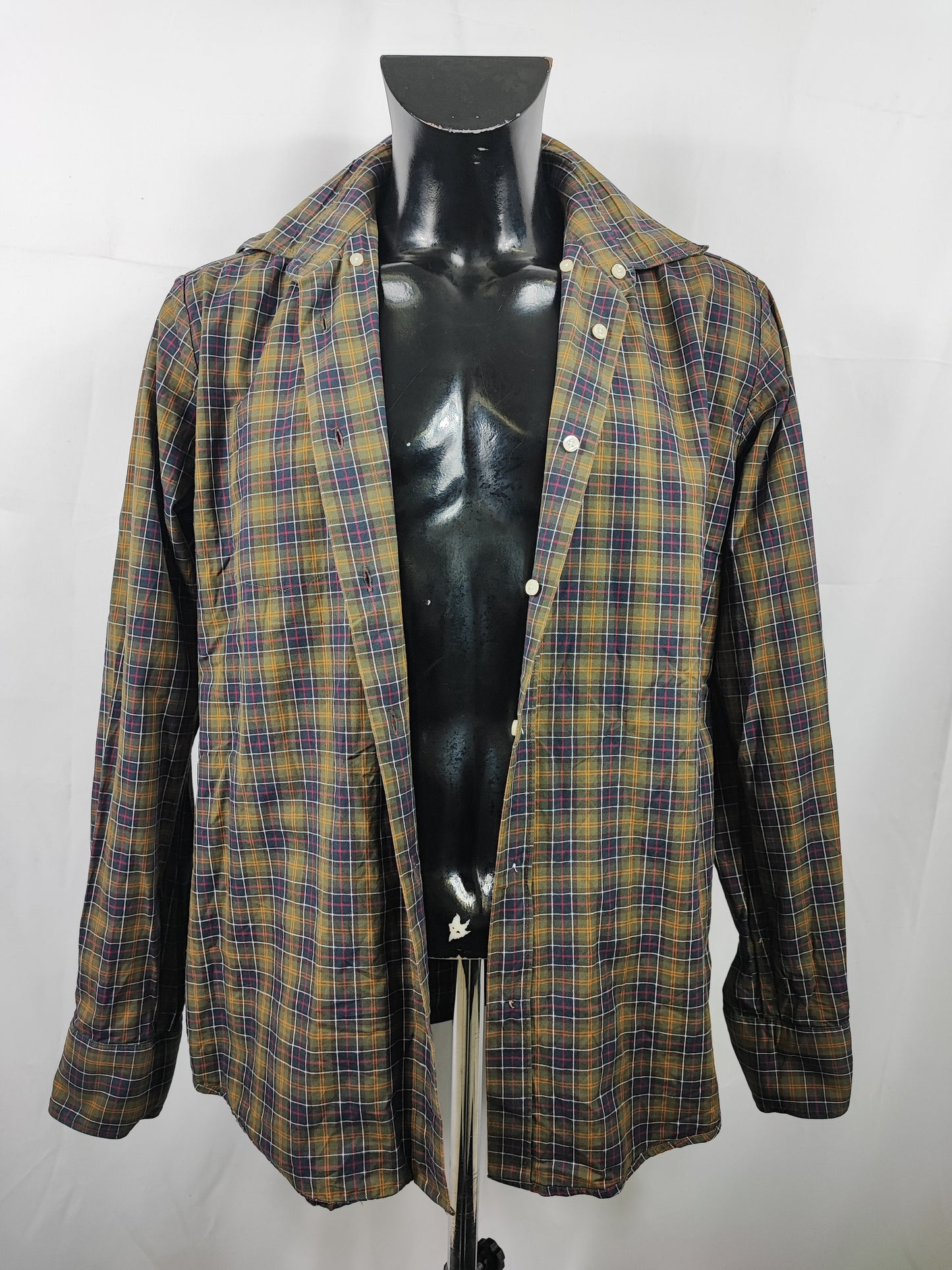 Camicia Barbour da uomo in cotone fantasia in tartan taglia Medium