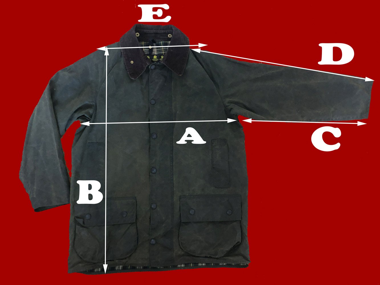 Barbour c40 size online