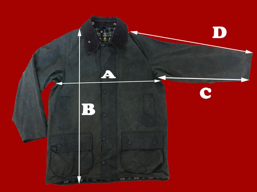 Barbour Giacca Beaufort vintage marrone C44/112cm - Brown Beaufort Waxed jacket large
