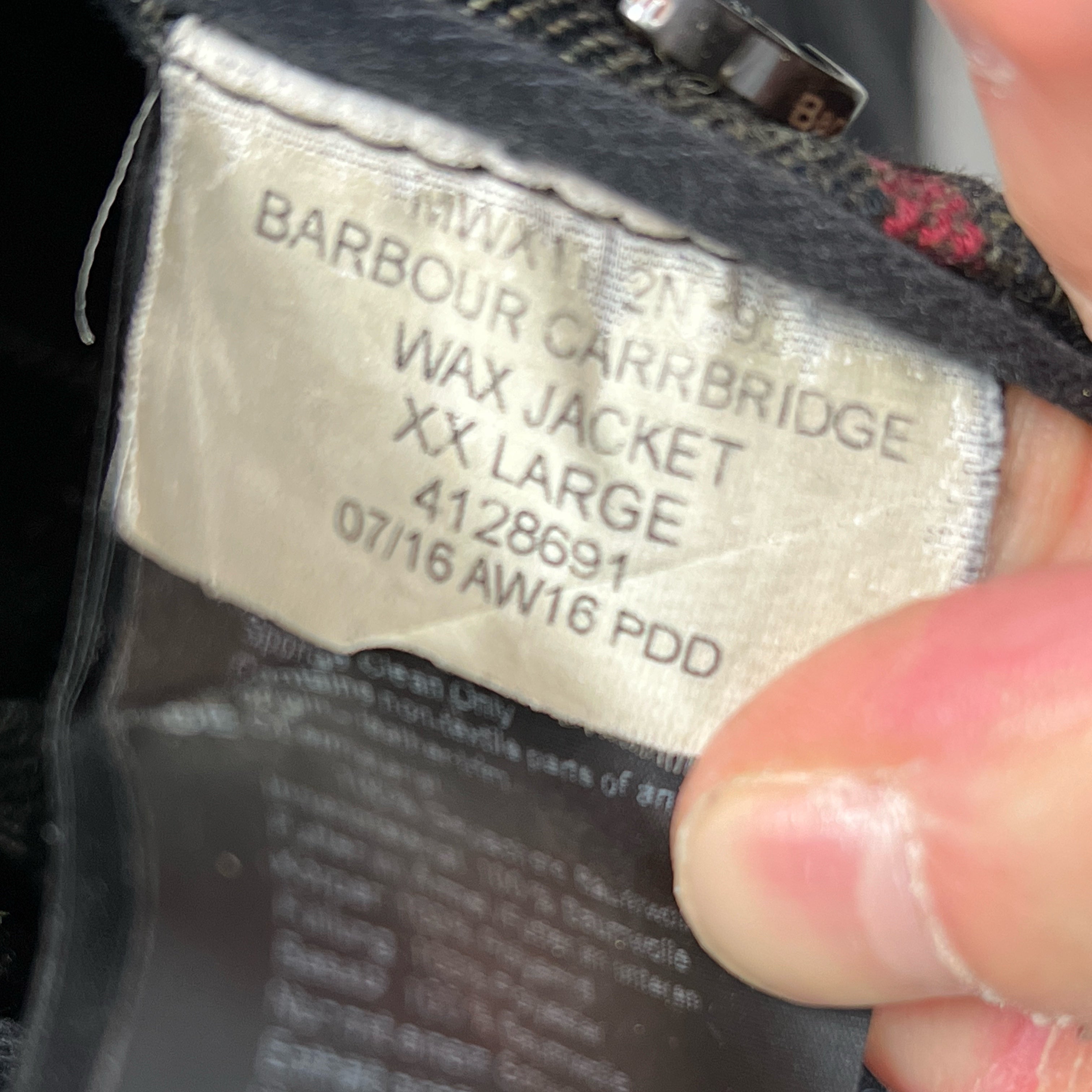 Barbour carrbridge sales wax jacket